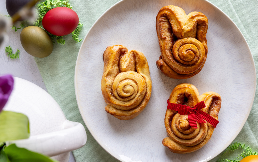 Osterhasen Mit Zimt Und Zucker Backen Mit Christina