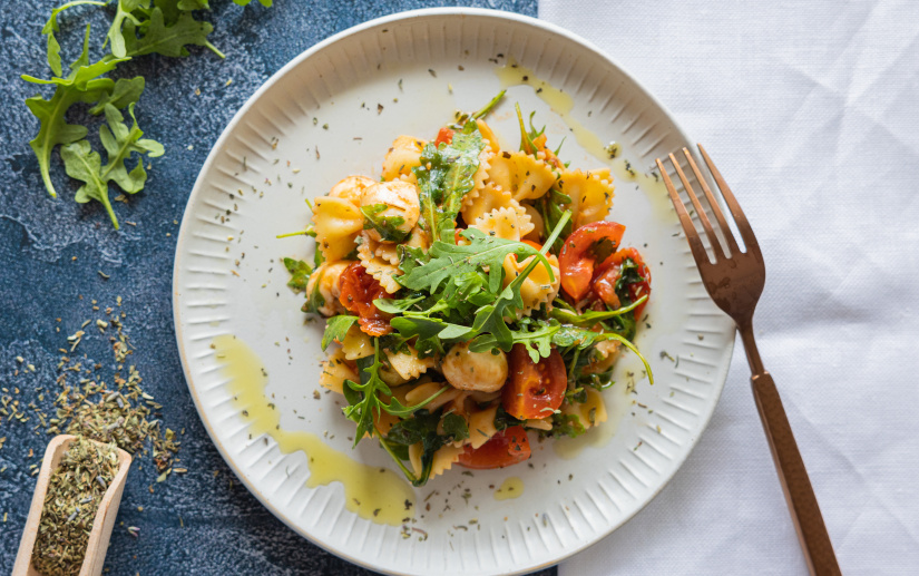 Sommerlicher Nudelsalat - Backen mit Christina